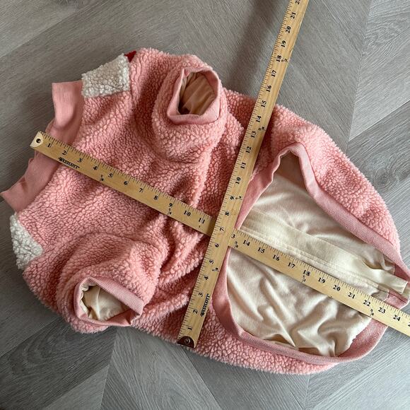 Frisco Lightweight Colorblock Pop Dog & Cat Zippered Sherpa Fleece Vest XXL - Picture 7 of 10